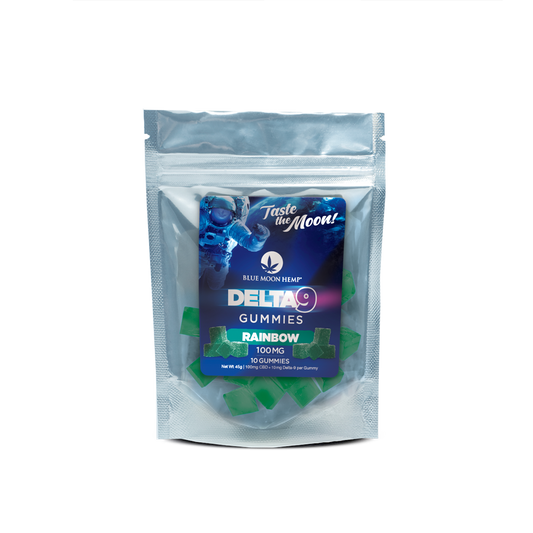[product_titleDescription:It’s a whole new way to think about Delta 9, hemp, and cannabinoids, filled with excitement and energy. Delta 9 Rainbow Rock Candy Gummies 100mg