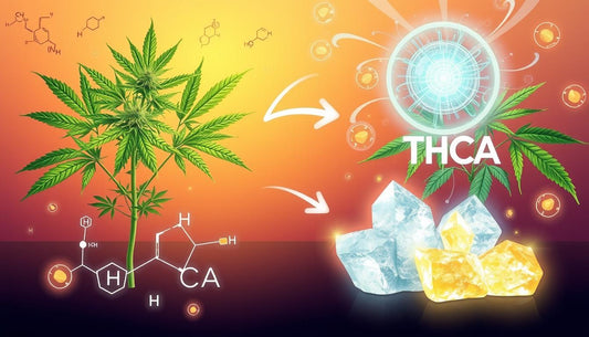 A vivid illustration of the decarboxylation process