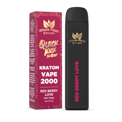 QK Kratom 2G Disposable Vape Pure