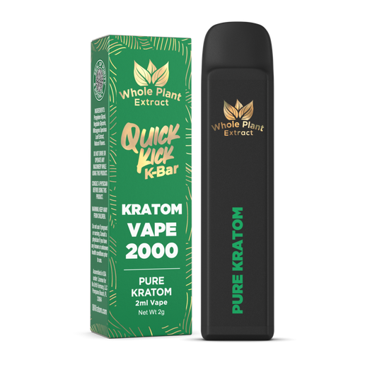 QK Kratom 2G Disposable Vape Pure