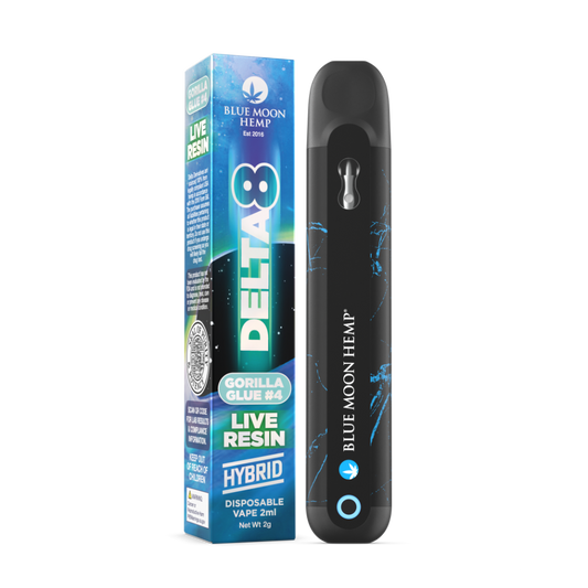 Delta 8 Live Resin 2 Gram Disposable Vape Gorilla Glue #4